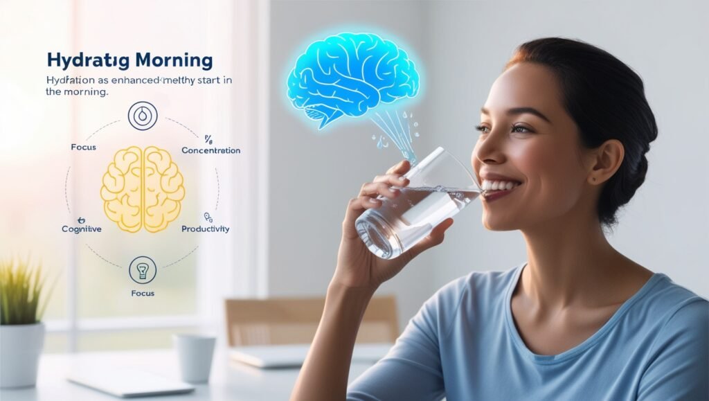 Start your day with hydration: Unlock the powerful benefits of drinking water first thing in the morning to boost focus and energy.